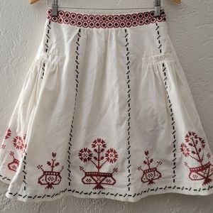 Anthropologie Lithe Corduroy Skirt Size 6